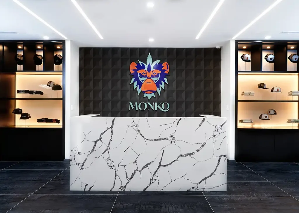 Monko Recreational Delivery Cannabis Dispensary Washington DC Brands